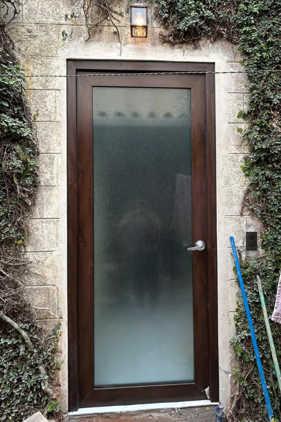 Puerta de PVC color Madera